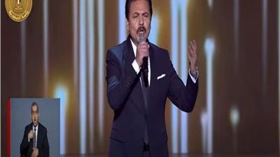 يوم الشهيد.. الفنان محمد رياض يلقي قصيدة أمام الرئيس السيسي