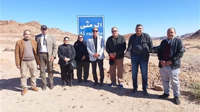 شطا يستقبل رئيس مركز البحوث الزراعية بجنوب سيناء