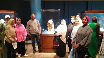 تزامناً مع الاحتفال باليوم العالمي للفن ....متحف تل بسطا يفتتح معرض مؤقت بعنوان