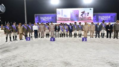  إختتام فاعليات البطولة العربية العسكرية للفروسية التى أقيمت تحت رعاية السيد/ رئيس الجمهورية 