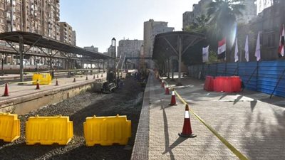 وزير النقل يتفقد مشروع  المرحلة الأولى من مترو الإسكندرية   من محطة سكة حديد أبو قير وحتى محطة مصر  بطول 21.7 كم