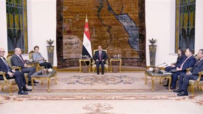 الرئيس السيسي يستقبل السيده ديلما روسيف رئيسة بنك التنميه الجديد
