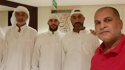 حجاج جنوب سيناء فى المدينة المنورة اليوم لزيارة قبر الرسول (ص) بالروضة الشريفة وجميعهم بصحة جيده