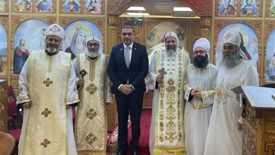 القنصل العام المصرى في هونج كونج يشارك  في الاحتفال بتدشين المقر الجديد للكنيسة القبطية الأرثوذكسية  