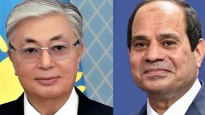 رئيس كازاخستان يبعث ببرقية  تهنئة إلى الرئيس عبد الفتاح السيسى بمناسبة عيد ثورة ٢٣ يوليو