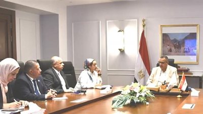 محافظ جنوب سيناء يستقبل وفد الجهاز المركزى للتعبئة العامة والإحصاء لبحث الإعداد لمنتدي الأمم المتحدة الدولي للبيانات.  