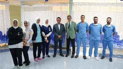 طارق جميل سعيد في زيارة انسانية بمستشفى الناس ويوجه الشكر للقائمين عليها