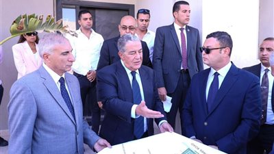 على هامش مشاركته في افتتاح 