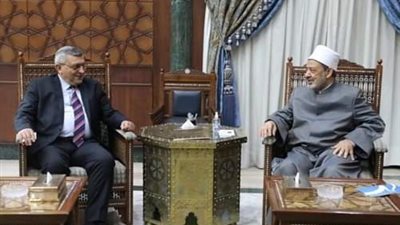 سفير جمهورية أرمينيا بمصر يعقد لقاءات وداعية مع شيخ الازهر والبابا تواضروس الثاني