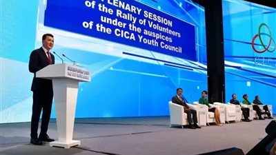 إيرلان كارين يشيد بمساهمة الكازاخ في تطوير الحركة التطوعية الدولية