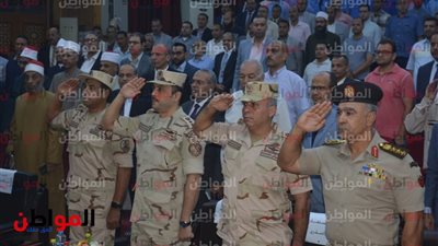 صور .. بحضور محافظ أسيوط وقيادات المنطقة الجنوبية العسكرية...«الأزهر» يحتفل بذكرى انتصارات أكتوبر المجيدة