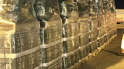 مغادرة الطائرة السعودية الإغاثية الخامسة عشرة إلى لبنان