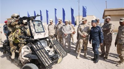 بدء فعاليات التدريب المصرى السعودى المشترك 