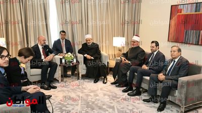 صور .. شيخ الأزهر لرئيس المجلس الأوروبي: قدنا جهودًا لبناء السلام العالمي مع الغرب قوبلت ب