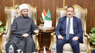صور .. «محافظ المنوفية» يستقبل وزير الأوقاف في إطار تدشين مبادرة 