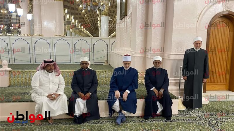 جانب من الزيارة