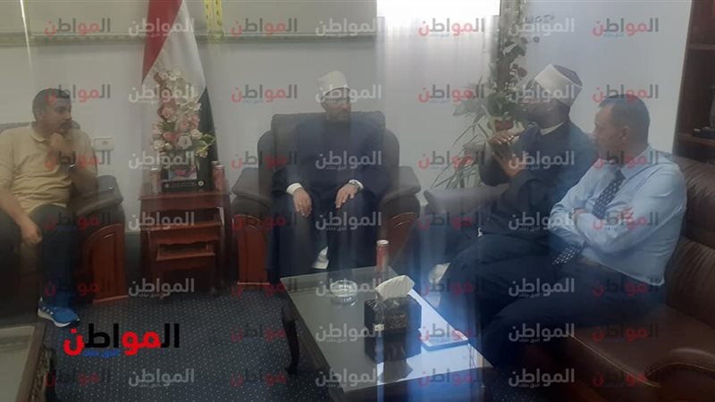 جانب من الزيارة