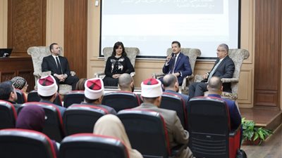 صور .. «فاهم للدعم النفسي» تعقد ندوة حوارية بـ«العالمي للفتوى الإلكترونية» بشأن التعامل مع الأمراض النفسية