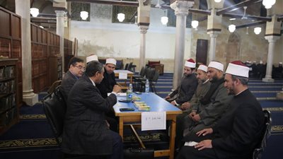 صور . .«الجامع الأزهر» يواصل اختبارات المحفظين المرشحين للمشاركة في برامج تحفيظ القرآن الكريم عن بعد