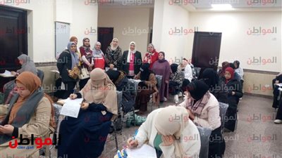 صور .. انطلاق امتحانات الفصل الدراسي الأول بكلية التربية بنات في «الأزهر»