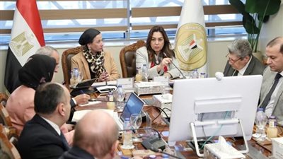 وزيرتا التنمية المحلية والبيئة تتابعان مع محافظي القاهرة والجيزة والقليوبية وممثلي عدد من الوزارات المخطط التنفيذي لتشجير المحاور بمحافظات القاهرة الكبرى