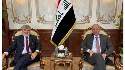 السفير العراقي بمصر يلتقي مع نظيره  التشيلي بالقاهرة 