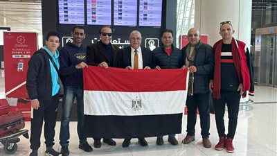 بعثة منتخب مصر للدارتس  تصل إلى البحرين للمشاركة في كأس العرب 