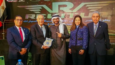 بحضور اماراتي مميز بطولة مصر الشرق الاوسط لسباقات السيارات 