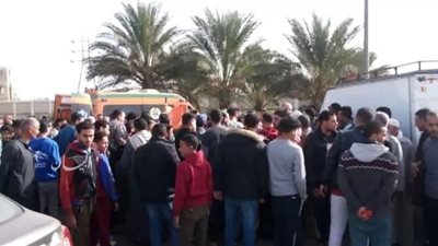 مصرع شخصين وإصابات بليغة في حادث مروع بالشرقية