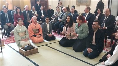 بالصور ...بحضور  سفير اليابان و« ثقافة حفل الشاي»