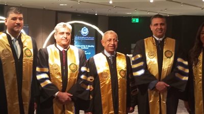 معهد الإنتاجية والجودة بالأكاديمية العربية يحتفل بتخريج دفعة جديدة من طلبة ماجستير
