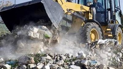 احياء الإسكندرية تتصدى بقوة الإزالة التعديات علي املاك الدولة