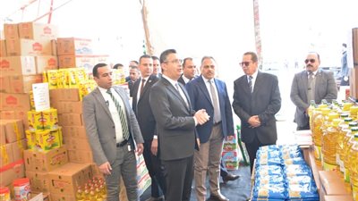 وزير التموين  ومحافظ الشرقية يفتتحان معرض “أهلاً رمضان” بالعاشر من رمضان 
