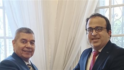 السفير الفنزويلي بمصر  يلتقى الدكتور إبراهيم عسل بمقر السفارة بالقاهرة 
