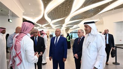 نائب رئيس مجلس الوزراء للتنمية الصناعية وزير الصناعة والنقل ووزير النقل والخدمات اللوجستية السعودي في زيارة هامة  لمترو الرياض 