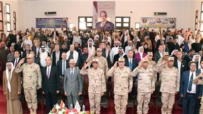 القوات المسلحة تدفع عدداً من اللجان التجنيدية إلى محافظة شمال سيناء لإنهاء المواقف التجنيدية  لذوى الهمم وكبار السن