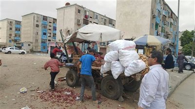 حي الأربعين بالسويس يشن حملة بقيادة البركاوي لتطهيرالشوارع والميادين من التعديات