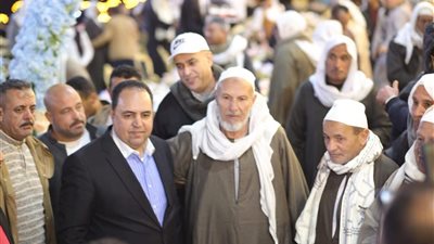 رجل الأعمال سند السمالوسي ينظم حفل افطار جماعي لأكثر من ١٥٠٠ مواطن بمدينة النوبارية 