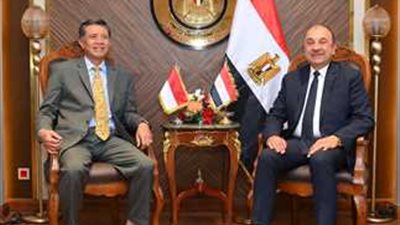 سفير إندونيسيا بمصر يناقش فرص الاستثمارية الواعدة مع وزير قطاع الأعمال 
