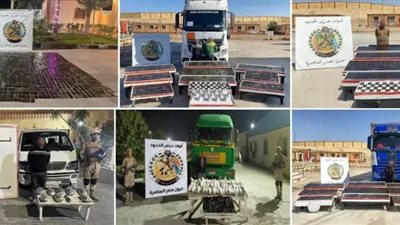 نشاط مكثف لقوات حرس الحدود على كافة الإتجاهات الإستراتيجية للدولة