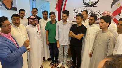 اجتماع تنظيمي لشباب حزب الجبهه الوطنيه 
