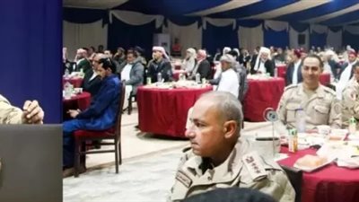 إنطلاقاً من الدور المجتمعى الذى تقوم به القوات المسلحة لتعميق أواصر الترابط مع أبناء المحافظات الحدودية