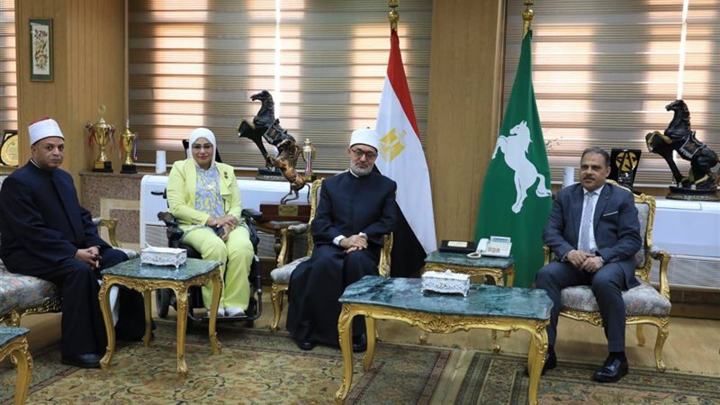 استقبال المحافظ للمفتي