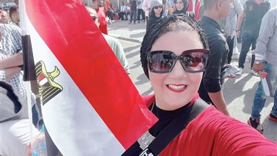 داليا الحزاوي تتقدم بالتحية لرئيس الجمهورية بمناسبة ذكرى ثورة ٣٠ يونيو