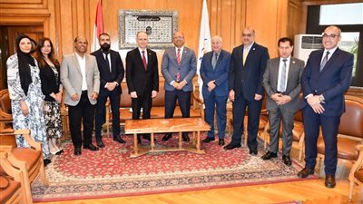 السفير البلغاري يزور جامعة حلوان لبحث التعاون الأكاديمي والتبادل الثقافي