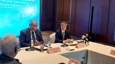 جمعيه الصداقه المصريه الصينيه  تشارك في ندوة  سفارة الصين والمجلس المصري  للشؤون الخارجية بعنوان ( تطور وتأثير منظمه شنغهاي للتعاون ) 