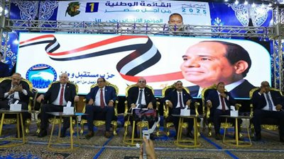 منطقة أبو الحسن بالسويس تشهد مؤتمراً ضخماً لمرشح القائمة الوطنية في إنتخابات الشيوخ 
