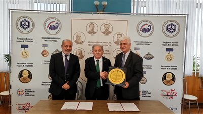 المهندسين العرب يوقع مذكرة تعاون مع الاتحاد الروسى للتبادل العلمى والتكنولوجي 