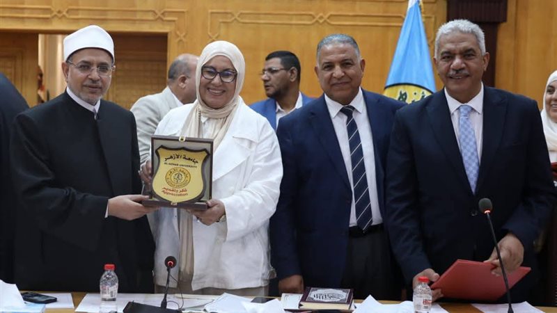 جانب من التكريم بحضور