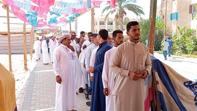 إقبال ملحوظ على انتخابات الشيوخ في أبورديس وسط تنظيم وتأمين مكثف
